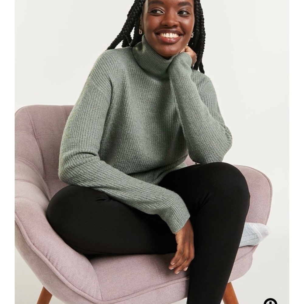 Cowlneck sweater